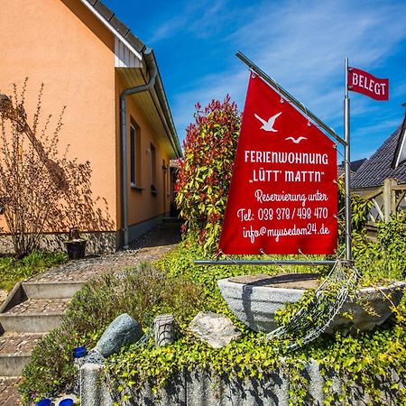 Ferienwohnung Lütt-Matt´n -01 Heringsdorf  Exterior foto