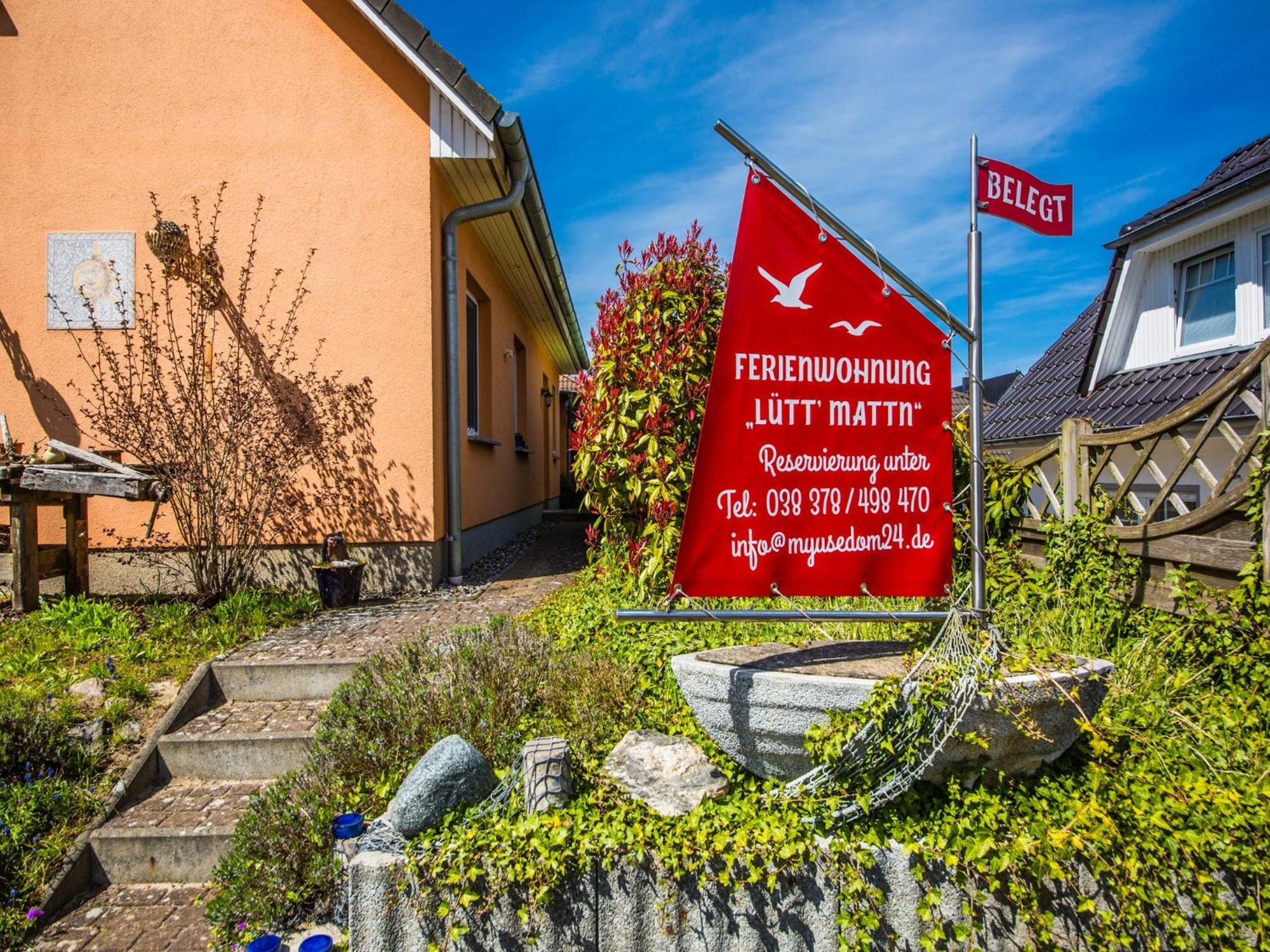 Ferienwohnung Lütt-Matt´n -01 Heringsdorf  Exterior foto